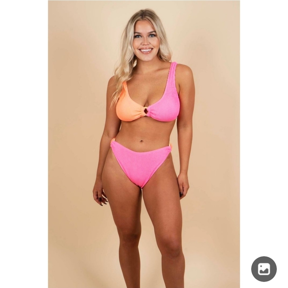 Blushing Brunette Poolside Retreat Bikini